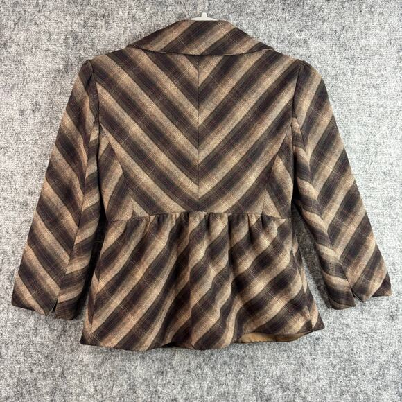 Banana Republic Brown Plaid Blazer - Picture 2 of 10